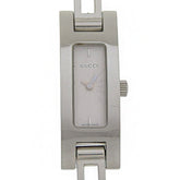 Gucci GUCCI watch 3900L stainless steel quartz analog silver dial women's — Good
