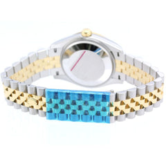 ROLEX Datejust 31 10P Diamond Black Shell 278273NG Random Serial Number Women's Watch SSx18K Yellow Gold 40460 — Like New
