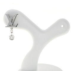Louis Vuitton Idylle Blossom LV Earrings Q96544 18K White Gold Diamond Single Earring B-160325 — New - Store Return