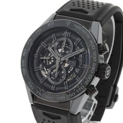 TAG Heuer CAR2A90 Carrera Calibre 01 Watch Ceramic Rubber Men's HEUER — Good