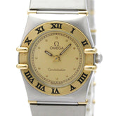 OMEGA Constellation 18K Gold Steel Ladies Watch 795.1080 Polished — Very Good