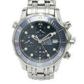 Omega Seamaster 300M Chronograph Watch 2599.80 Automatic (with manual winding) Navy Dial Stainless Steel Men's OMEGA — Good