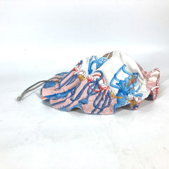 HERMES Petith Coin Pouch Reversible Silk Women's Pink E-240920-5 — New - Store Return