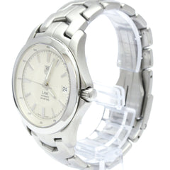 TAG HEUER Link Stainless Steel Automatic Mens Watch WJF2111 Polished — Very Good