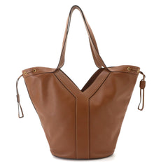 Saint Laurent Y Hobo Tote Handbag, Leather, Brown, 833160 Bag — New - Store Return