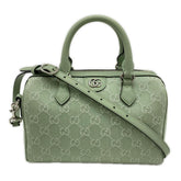 GUCCI Ophidia GG Canvas Small Boston Bag 772061 Handbag Green Women's — New - Store Return