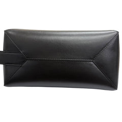 LOEWE C510WBPX01 PUZZLE FOLD Shiny Napa Calf Wash Bag Clutch Black Men's — Like New