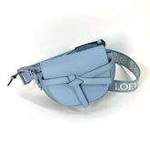 Loewe A650N46X13 Crossbody Pochette bag Shoulder Bag onyx blue blue — Like New