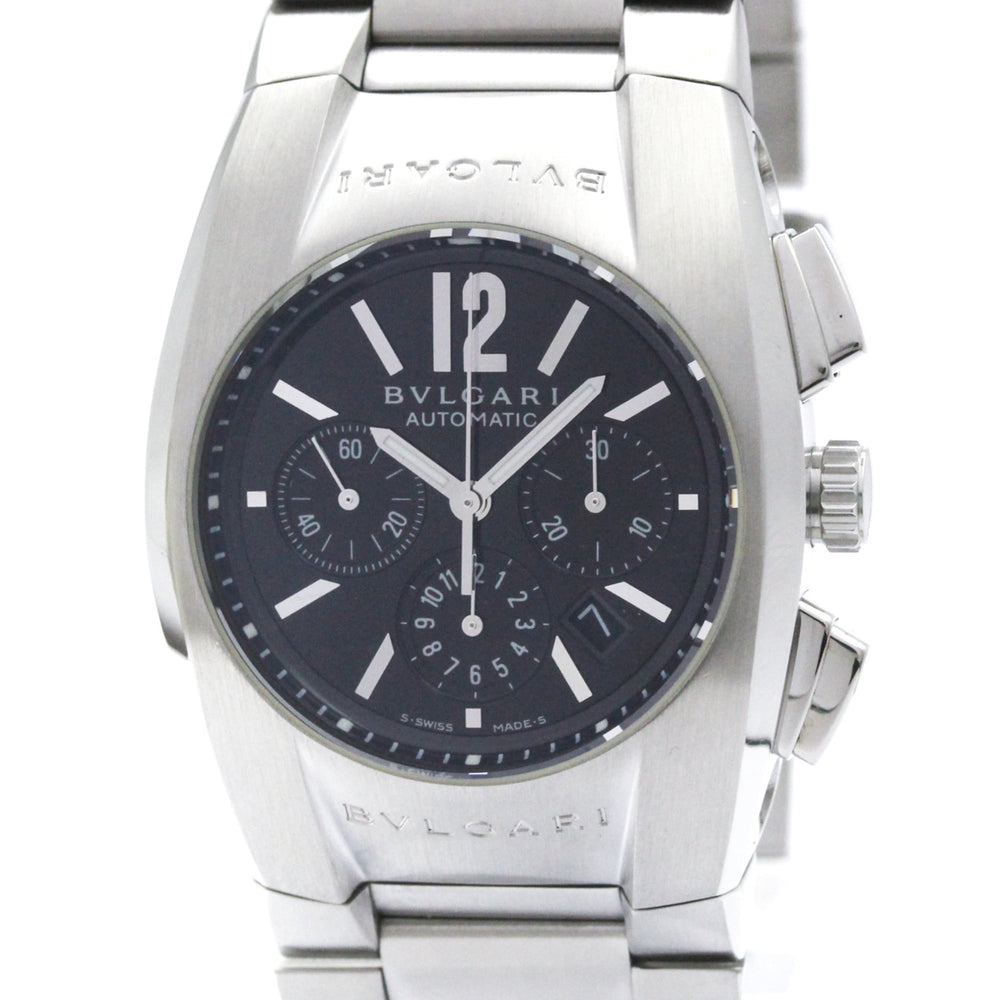 BVLGARI Ergon Chronograph Automatic Mens Watch EG35SCH Polished — Very Good