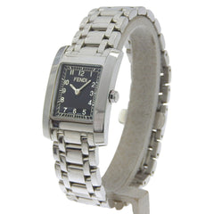 Fendi Olologi 7000L Stainless Steel Quartz Analog Watch with Black Dial - Women's — Good