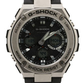 CASIO G-SHOCK G-STEEL GST-W100 Series GST-W110-1AJF Black Resin/Stainless Steel Men's Watch — Good