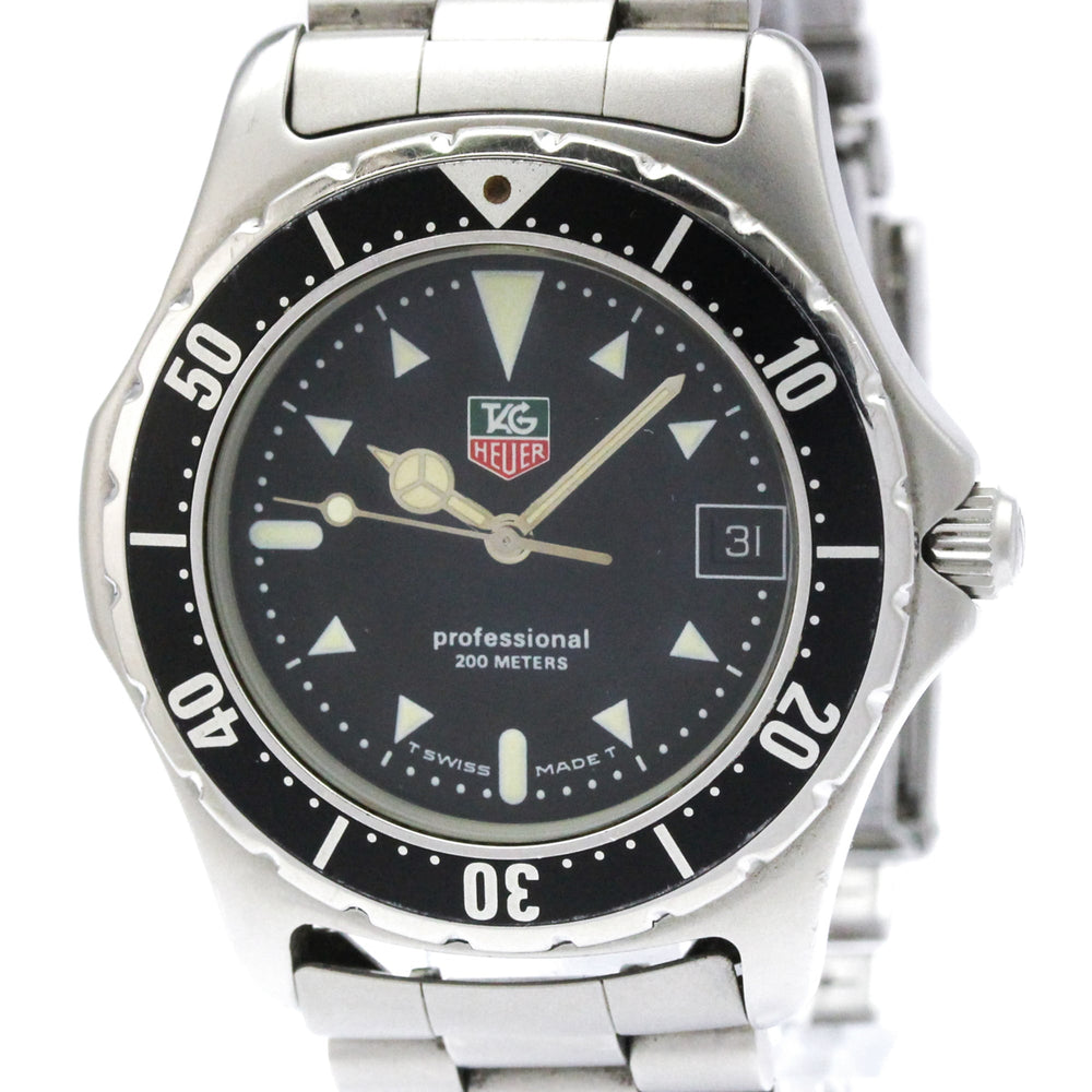 TAG HEUER Professional Chronograph Steel Quartz Mens Watch 973.006 — Good