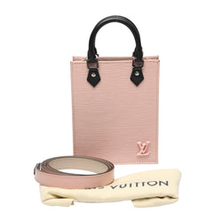 Louis Vuitton Epi Leather Petite Sac Plat Shoulder Bag M69575 Rose Ballerine — Like New