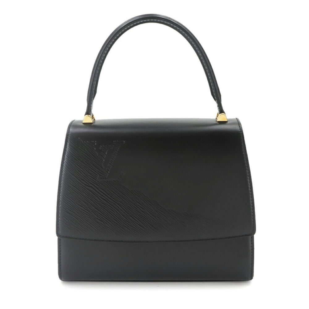 Louis Vuitton Opera Handbag, Leather, Noir (M63902), Black with Gold Hardware, Athens — Like New
