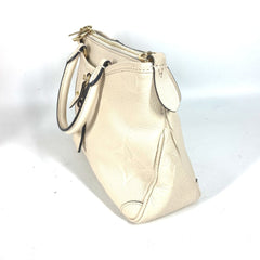 LOUIS VUITTON M46503 Monogram Empreinte Trianon PM Bag Handbag Tote Shoulder Leather Women's Crème White G-241125-63 — Like New