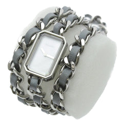 CHANEL Premiere Lock Steel Leather Quartz Ladies Wacth H4327 Polished — Very Good