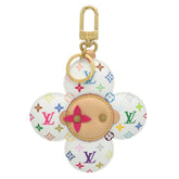 Louis Vuitton LV x TM Bag Charm Vivienne Women's M03728 Monogram Multicolor White — New - Store Return