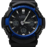 CASIO G-SHOCK ANALOG-DIGITAL GAW-100 SERIES GAW-100B-1A2JF Black Resin/Aluminum Men's Watch — Good