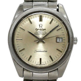 Omega Seamaster Chronometer F-25200 Gold Silver Watch 168.022/166.28 Stainless Steel Automatic Movement OMEGA Caliber 564 Men's Analog Overhauled — Good