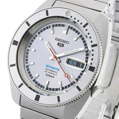Seiko 5 Sports SBSA269 4R36-16C0 Silver Automatic Watch — Very Good