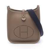 Hermes Evelyne TPM Shoulder Bag/Handbag in Taurillon Clemence Leather, Women's, Gray — New - Store Return