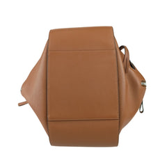LOEWE Hammock Small Handbag 387.30.S35 TAN (Brown) Classic Calfskin Women's Shoulder Bag — Like New