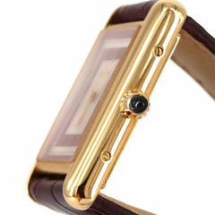 Cartier Tank Louis MM YG WGTA0059 Watch Manual Winding — Very Good