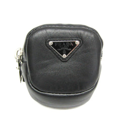 Prada Belt Pouch 1TT137 Women,Men Leather Pouch Black — Like New