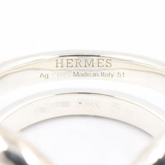 Hermes Lima Ring - Sterling Silver 925 Women's Ring/Finger Tone — New - Store Return