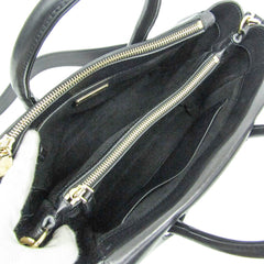 Salvatore Ferragamo GF-21 G840 Women's Leather Handbag,Shoulder Bag Dark Navy — Like New