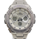 CASIO G-SHOCK GST-W110D-7AJF Radio-Controlled Solar Watch with White Dial — Fair