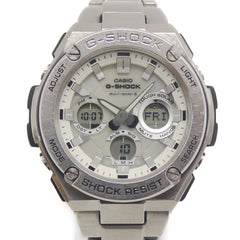 CASIO G-SHOCK GST-W110D-7AJF Radio-Controlled Solar Watch with White Dial — Fair