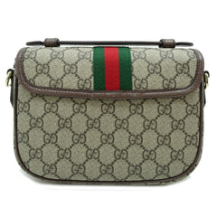 Gucci Ophidia Small Top Handle Bag, Women's Shoulder 836843, GG Supreme, Beige — Like New