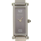 Gucci GUCCI Watch 1500L Stainless Steel Quartz Analog Display Gray Dial Women's — Very Good