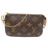 Louis Vuitton Mini Pochette Accessoires Women's Pouch M58009 Monogram Brown — Like New