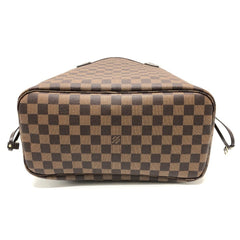LOUIS VUITTON Louis Vuitton N40599 Neverfull MM Tote Bag Damier Canvas Women's Ebene Brown — New - Store Return