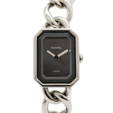 Chanel Première L Chain H0452 Black Dial Women's Watch — Good