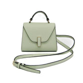 Valextra ISIDE BELT SGES0061028LOCPL99 Women's Leather Fanny Pack,Shoulder Bag Light Green — Like New
