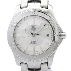 TAG HEUER Link Stainless Steel Quartz Mens Watch WJ1111 Polished — Very Good