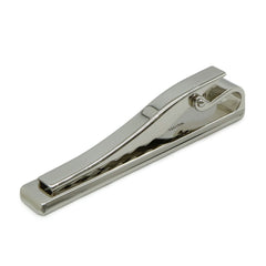 LOUIS VUITTON Louis Vuitton Panse Cravate Damier Tie Clip, Steel and Silver, M61976 — Like New
