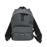 Balenciaga Explorer Backpack S 558163 Men,Women Nylon Backpack Black,Gray — Like New