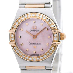 OMEGA Constellation My Choice Diamond MOP Dial Watch 1368.73 Polished — Very Good