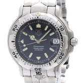 TAG HEUER 6000 Chronometer Steel Automatic Mens Watch WH5113 Polished — Very Good