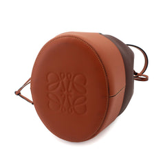 Loewe Balloon Medium 2-way Hand/Shoulder Handbag, Leather, Brown — Like New