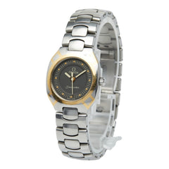 Omega Seamaster Polaris Quartz Watch, Gray Dial, Stainless Steel, Yellow Gold, Women's, OMEGA — Good