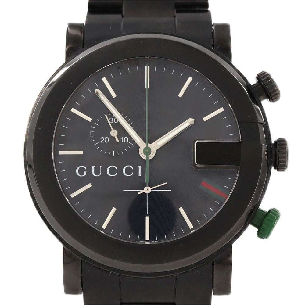 Gucci G-Chrono PVD 101MCHRONO YA101331 SS Quartz Watch — Very Good
