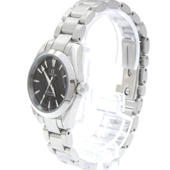 OMEGA Seamaster Aqua Terra Steel Quartz Ladies Watch 2577.50 Polished — Very Good