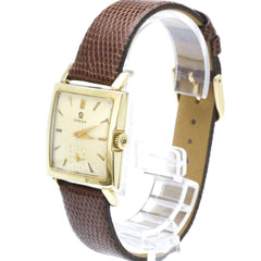 OMEGA Cal 302 Gold Plated hand-Winding Mens Watch 6264 Vintage — Good