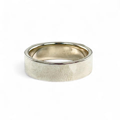 HERMES Collier de Chien Ring, AG925 Silver, Size 47, Made in France, Women's — Like New