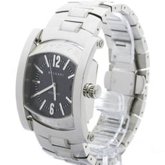 BVLGARI Assioma Stainless Steel Automatic Mens Watch AA48S Polished — Very Good